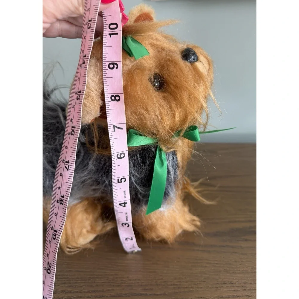 Vintage Russ Luv Pets Yorky Yorkshire Terrier Plush Dog 1979 Korea Tags Toy